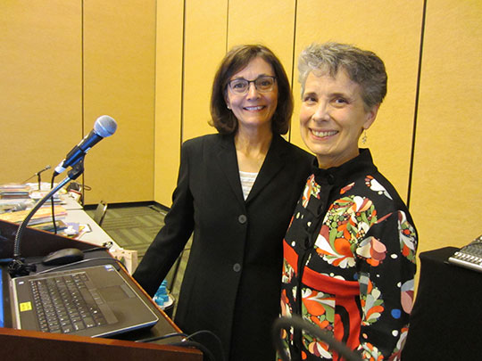 Heidi Hammond and Gail Nordstrom